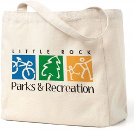 Full Color Cotton Canvas Tote with Logo