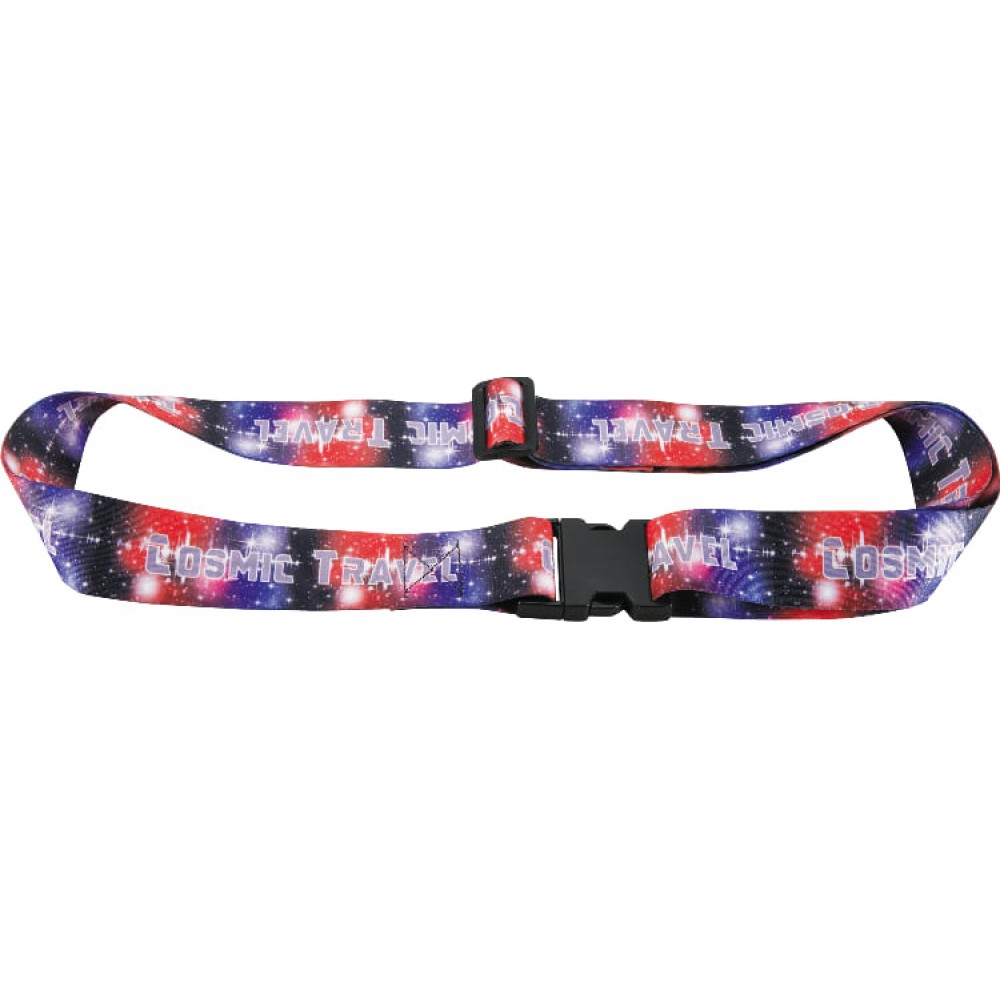 Full Color Premium Luggage Strap with Logo