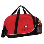 Logo Branded Arc Sporty Travel Duffle Bag