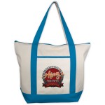 Custom Classic Zippered Tote - Embroidered