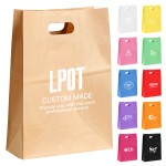 Die Cut Plastic Bags with Bottoms with Logo