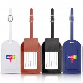 Personalized PU Leather Luggage Tag