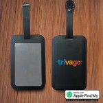 Customized Rechargeable Luggage Tag w/Built In Find My