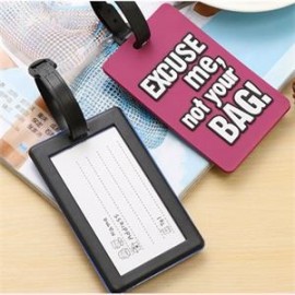 Logo Branded Vinyl Luggage Tag