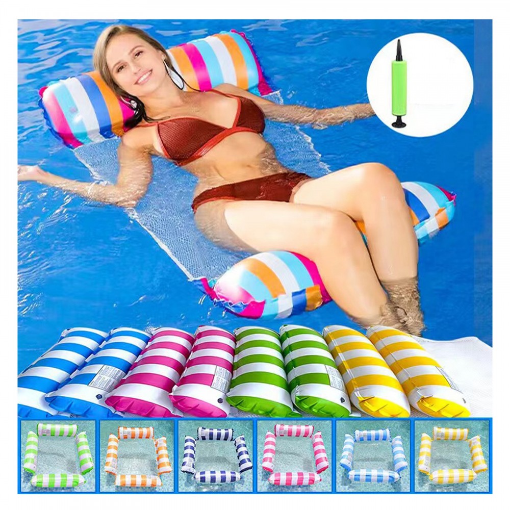 Logo Branded Collapsible Inflatable Floating Bed