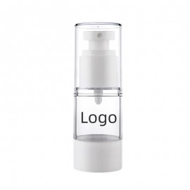 Traveling Clear Airless Cosmetic Cream Pump with Logo