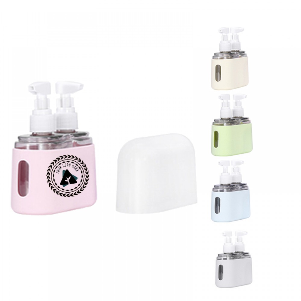 Personalized 2 in 1 Travel Containers Kit