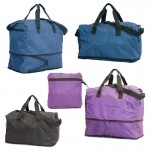 Promotional Top Grade Lightweight Foldable& Expandable U-Zip Duffle Bag