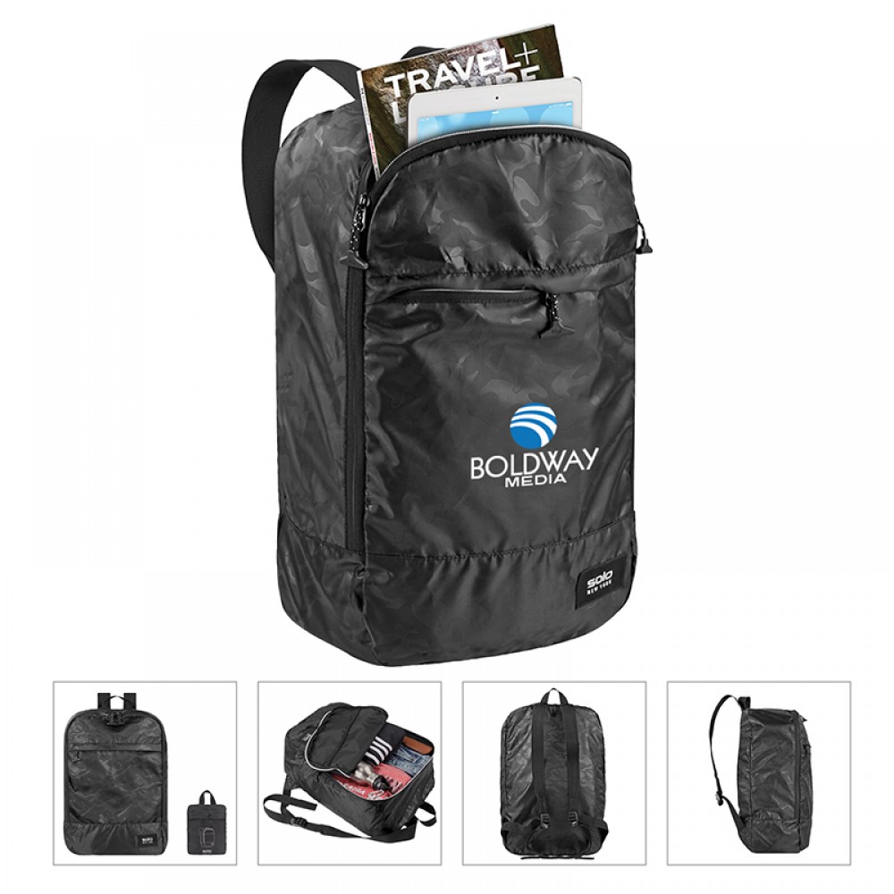 Solo NY Packable Backpack with Logo