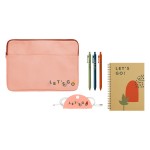 Work & Go Kit (Natural Canvas) with Logo