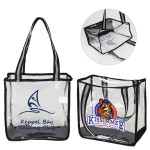 Metropolitan Eco-Friendly Clear Tote Bag with Logo