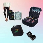 Personalized Travel Makeup Train Case