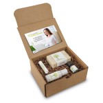 Promotional Wellness Gift Set - Soap, Essential Oil, Lip Balm, and Lotion