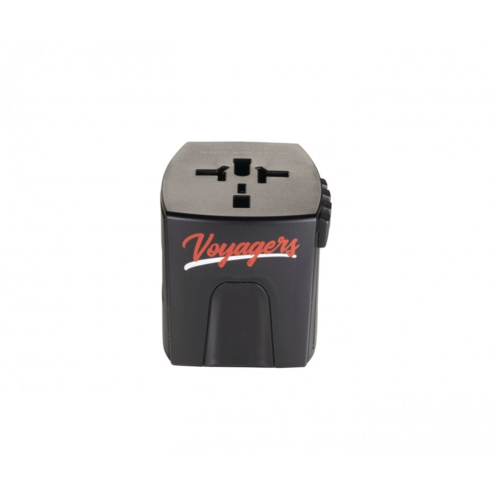 SKROSS World Travel Adapter MUV USB Type A & Type with Logo