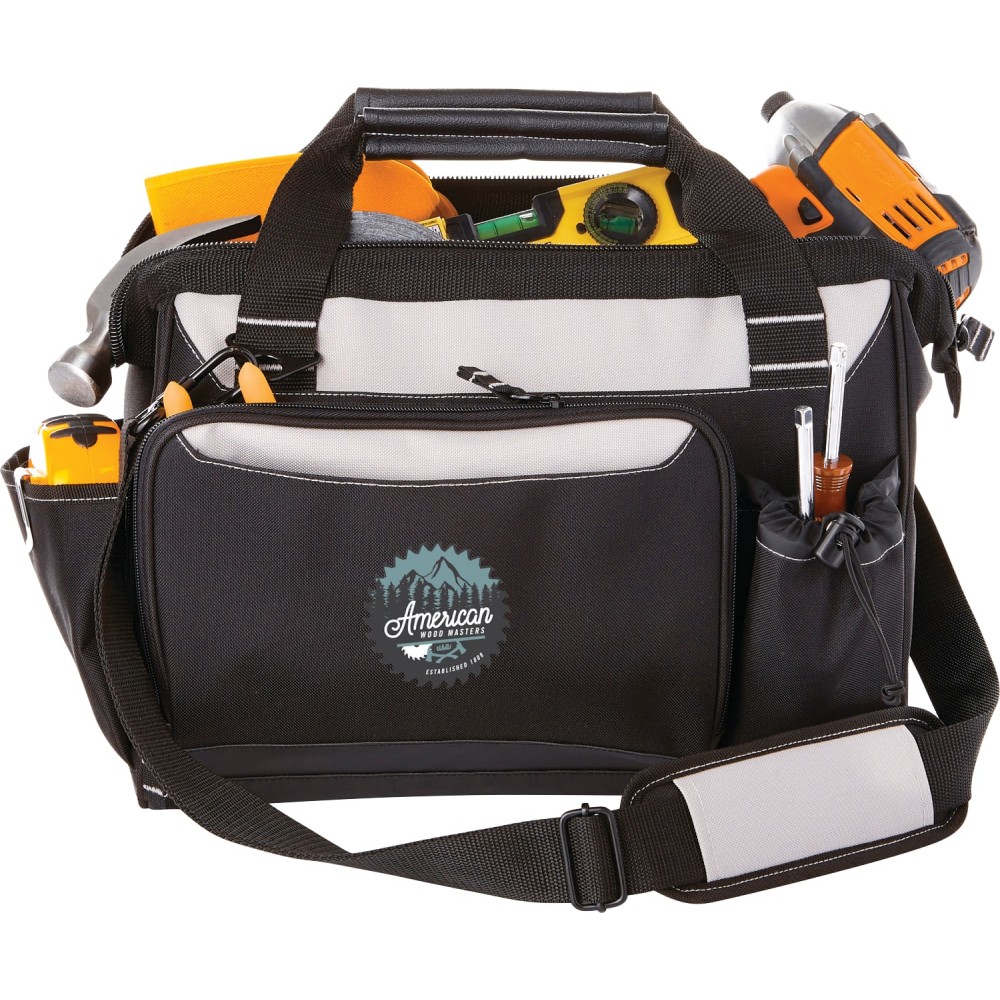 Built2Work 14" Molded Base Tool Bag with Logo