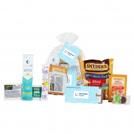 Promotional Wellness Travel Kit in Organza Bag