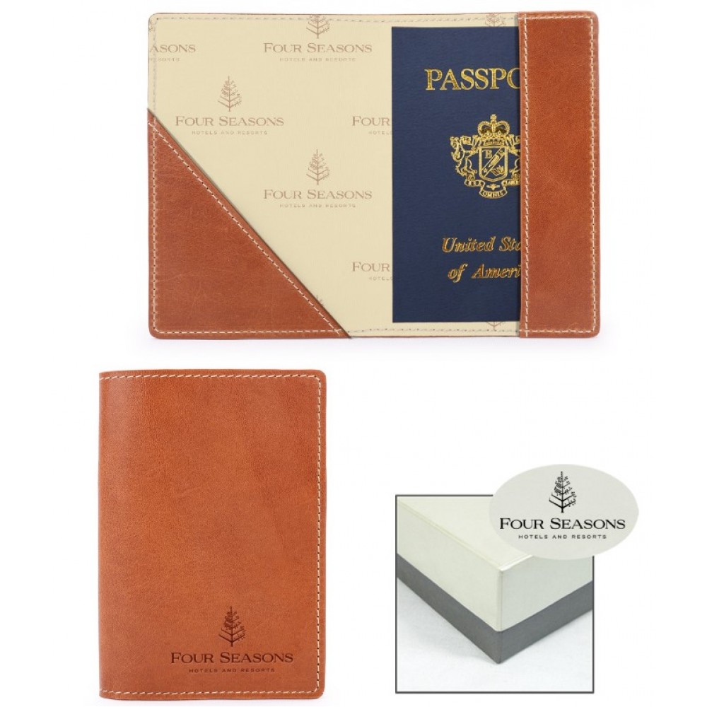 Travel Passport Case with Logo