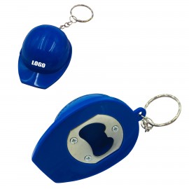 Personalized Hat Bottle Opener Keychain