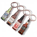 Customized Beer Bottle Shape Opener Keychain