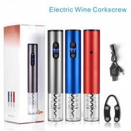 Electric Wine Opener, Battery Operated Wine Bottle Openers with Logo