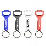 OVAL BOTTLE OPENER KEYCHAIN With STRAP with Logo