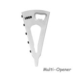 V-shaped Multi Bottle Opener with Logo