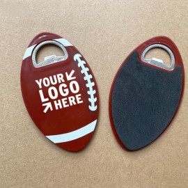 Personalized Rugby Magnetic Bottle Opener