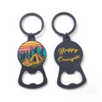 Customized Portable Alloy Bottle Opener Key Chain for Outdoors