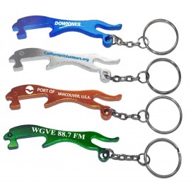 Personalized Leopard Shape Bottle Opener Key Chain