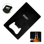 Credit Card Shaped Bottle Opener with Logo