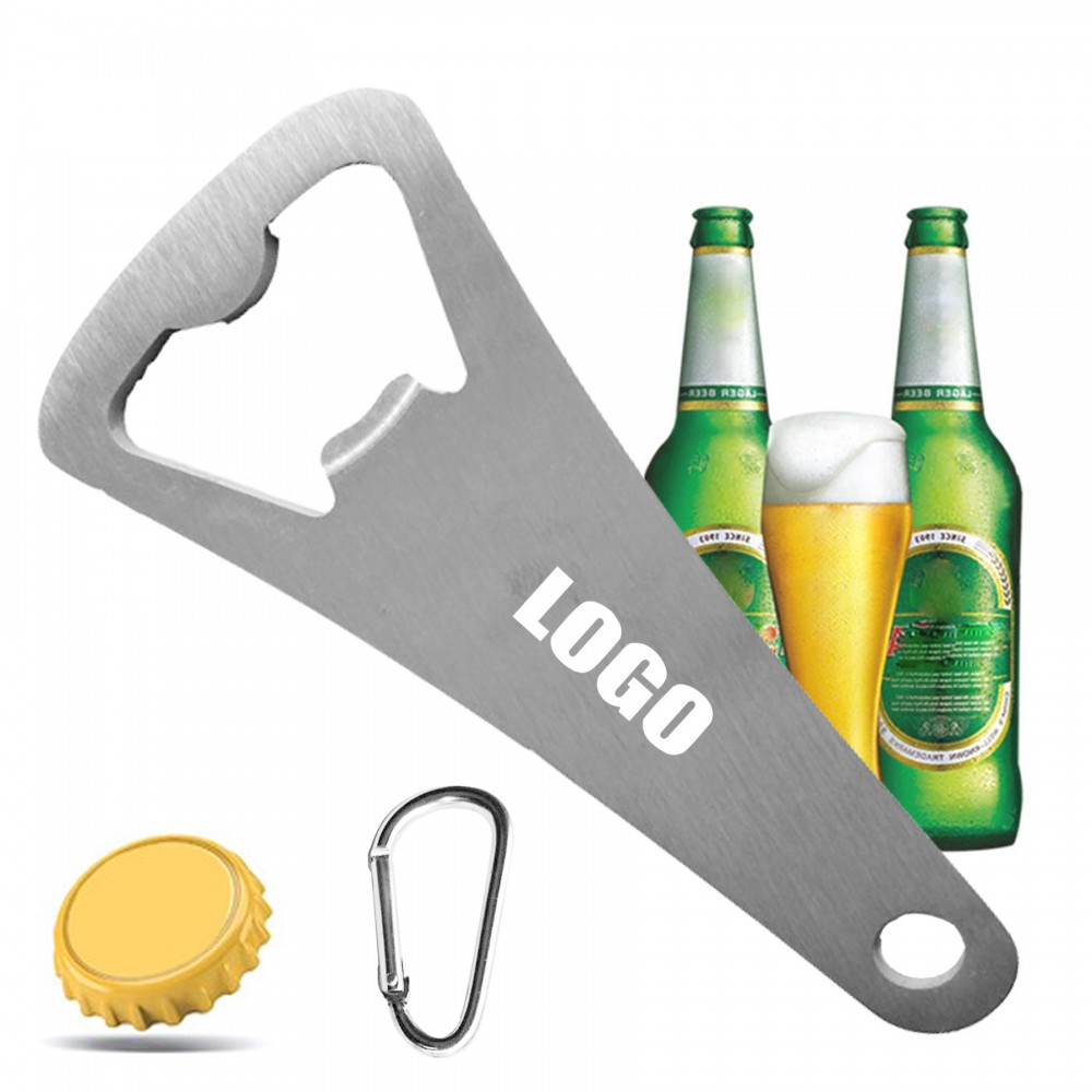 Bottle Opener With Carabiner with Logo