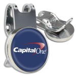 Hat Clip with Bottle Opener - Full Color Ball Marker with Logo