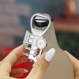 Personalized Train Shape Metal Beverage Bottle Opener