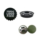 Beer Cap Shape Magnetic Bottle Opener with Logo