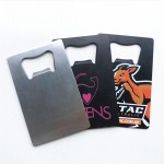 Stainless Steel Credit Card Bottle Opener with Logo