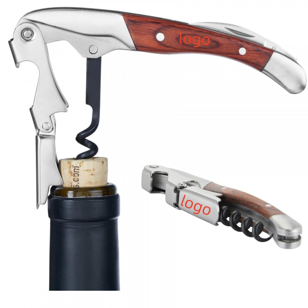 Promotional Professional Corkscrews & Pakka Wood Wine Opener