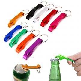 Aluminum Bottle Opener Keychain with Logo