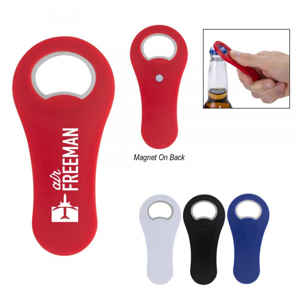 Plastic Paddle Bottle Opener with Logo