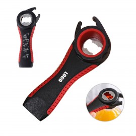 Multi Functional Five-in-One Plastic Can Opener with Logo