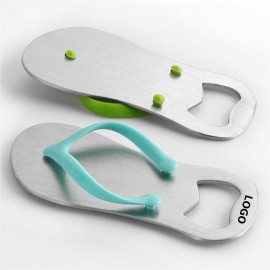 Slipper Shaped Bottle Opener with Logo