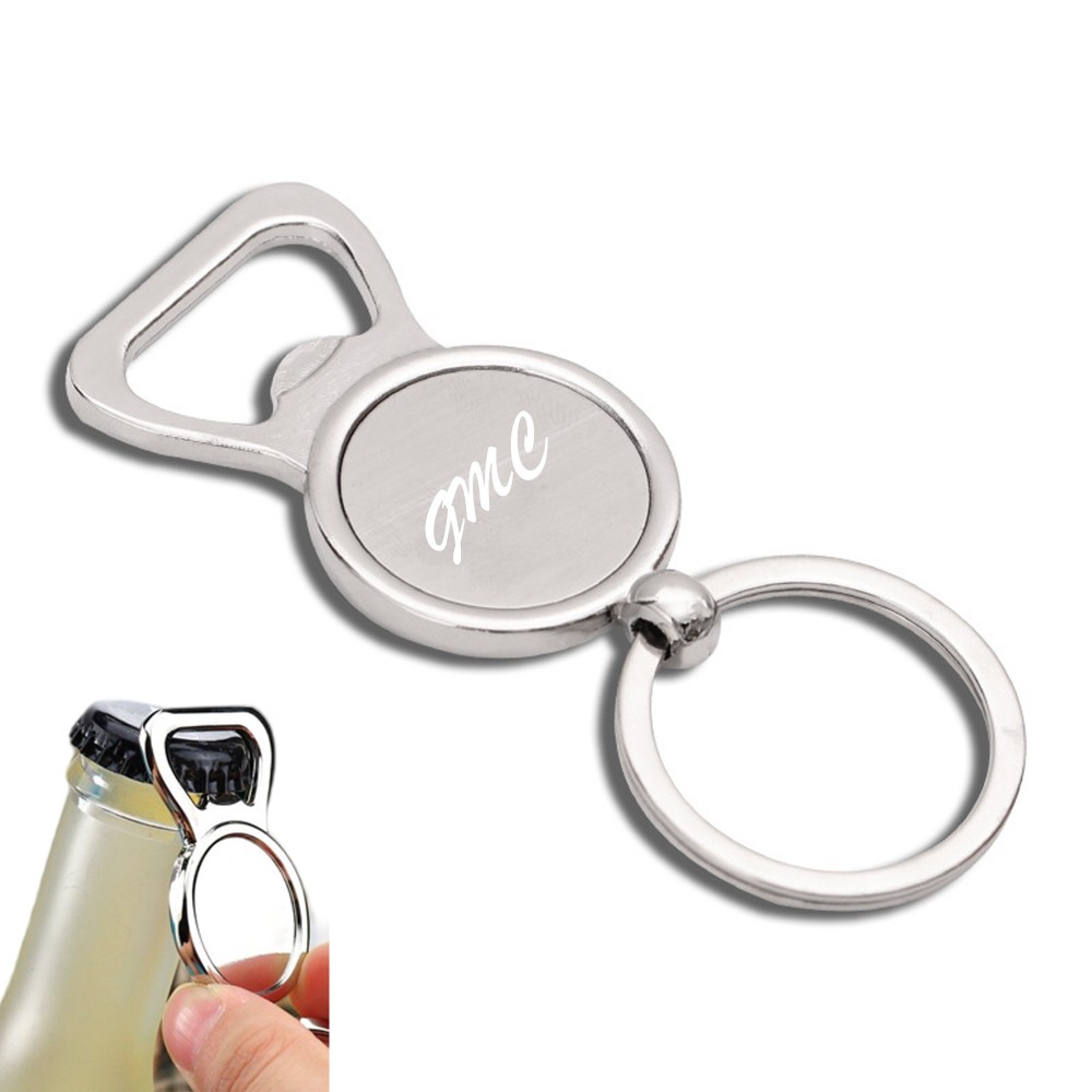 Promotional Metal Keychain Bottle Opener