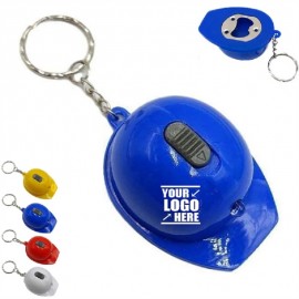 Personalized Multi Functional Creative Helmet LED Bottle Opener Keychain