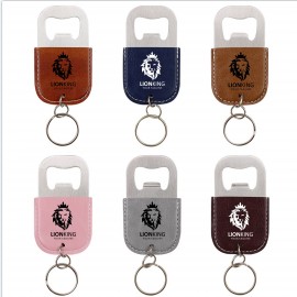 Bottle Opener PU Leather Case with Logo