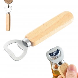 Customized Wooden Classic Bottle Opener