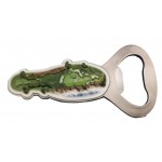 3DUV Metal Bottle Opener w/Full Color Imprint with Logo