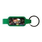 Key Chain Bottle/Can Opener with Split Key Ring with Logo