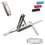 5 IN 1 Foldable Nail Clippers Tool Kit with Logo