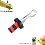 Promotional 2 IN 1 Wine Stopper Bottle Opener