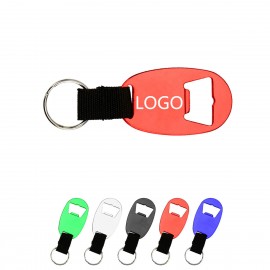 Metal Key Tag With Bottle Opener with Logo