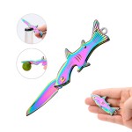 Customized Dolphin Shaped Folding Knife